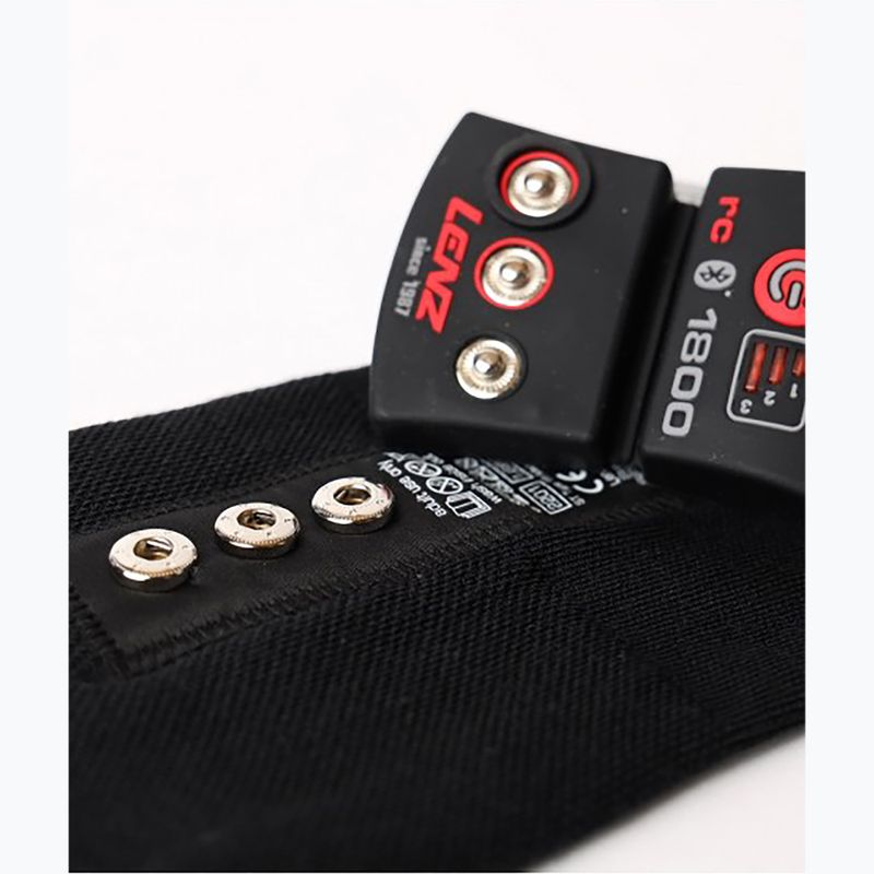 Skarpety narciarskie Lenz Heat Sock 6.1 Toe Cap Compression black 5