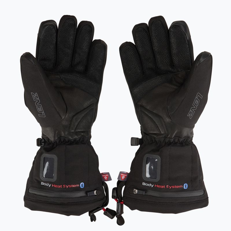 Rękawice narciarskie damskie Lenz Heat Glove 6.0 Finger Cap black 2