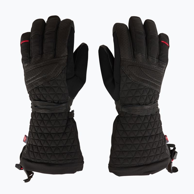 Rękawice narciarskie damskie Lenz Heat Glove 6.0 Finger Cap black 3