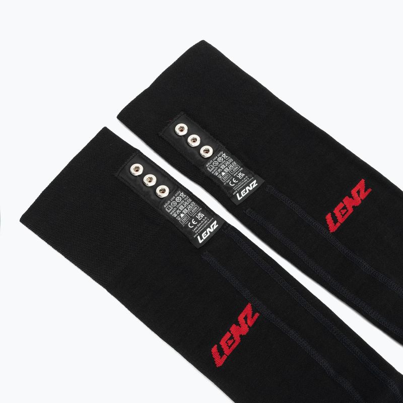 Skarpety narciarskie Lenz Heat Sock 6.1 Toe Cap Compression black 4