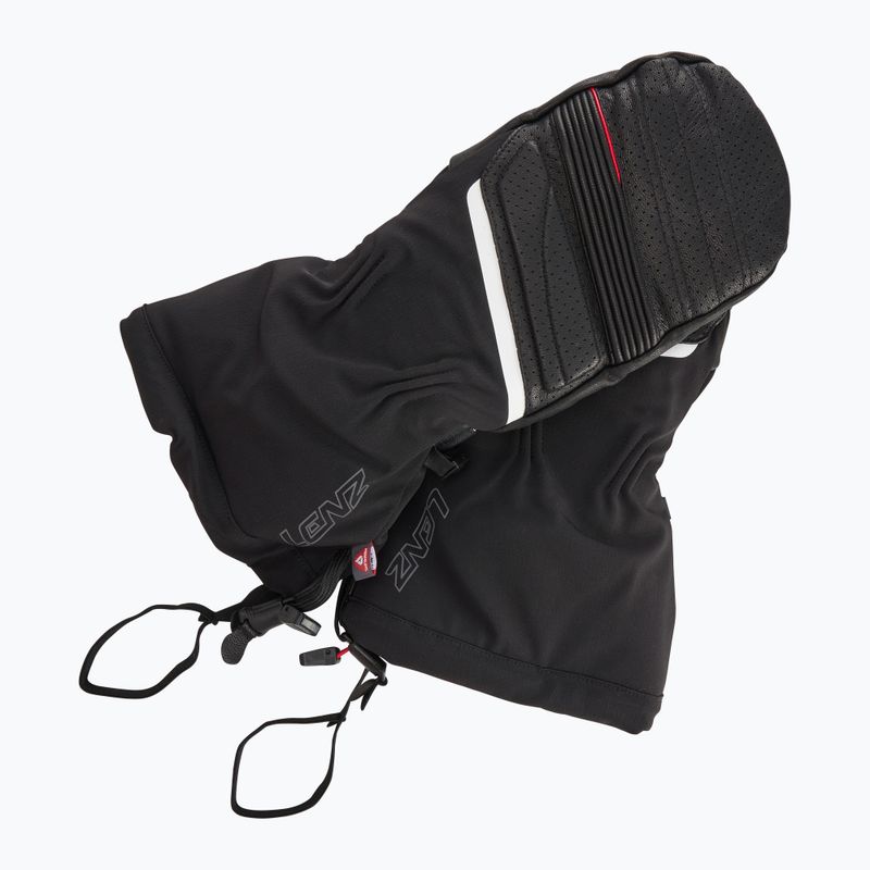 Rękawice narciarskie Lenz Heat Glove 6.0 Finger Cap Mittens black 7