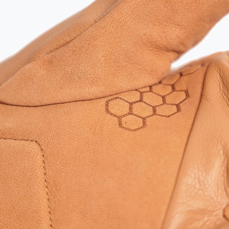 Rękawice narciarskie męskie Lenz Think About brown/black 3