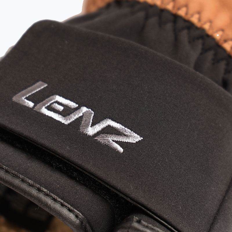 Rękawice narciarskie męskie Lenz Think About brown/black 4