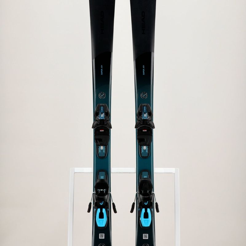 Narty zjazdowe damskie HEAD e-super Joy SW SLR Joy Pro + wiązania Joy 11 black/blue 7
