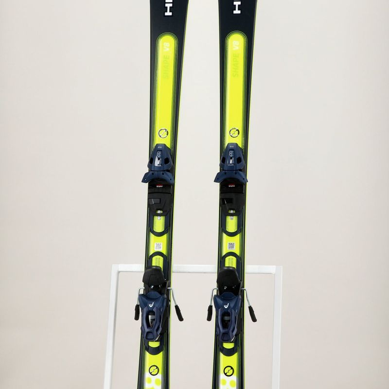 Narty zjazdowe HEAD Shape e-V8 SW AMT-PR + wiązania PR 11 dark blue/neon yellow 8