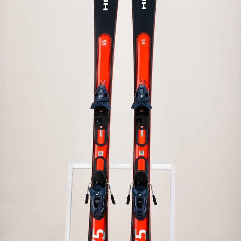 Narty zjazdowe HEAD Shape e.V5 AMT-PR + wiązania PR 11 dark blue/red 8