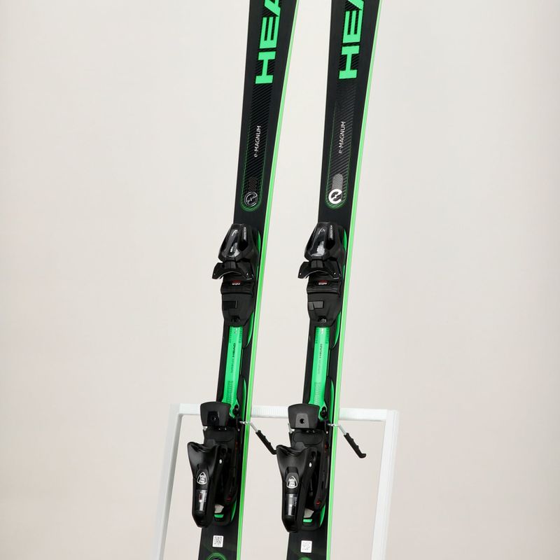 Narty zjazdowe HEAD Supershape e-Magnum SW SF-PR + wiązania Protector PR 13 black/neon green 7