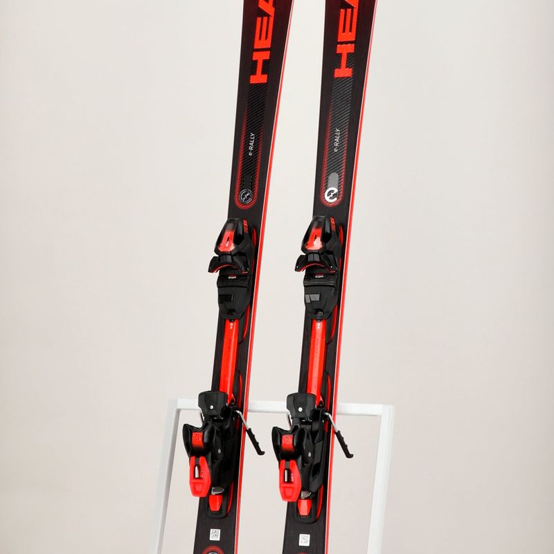 Narty zjazdowe HEAD Supershape e-Rally SW SF-PR + wiązania PRD 12 black/neon red 7