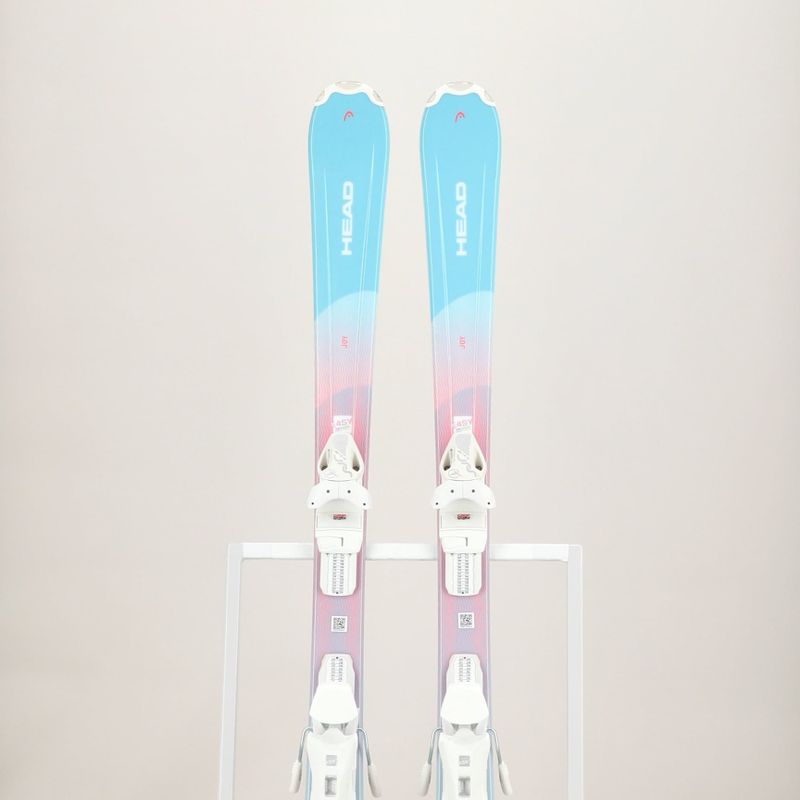 Narty zjazdowe dziecięce HEAD Joy Easy JRS + wiązania Jrs 7.5 mint/pink 8