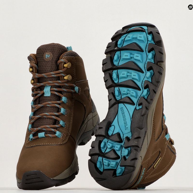 Buty trekkingowe damskie Merrell Vego Mid LTR WP dark earth/britanny blue 9