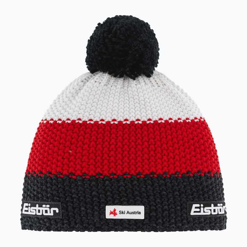 Czapka zimowa Eisbar Star Pompon Ska blackmottled/ardea/white