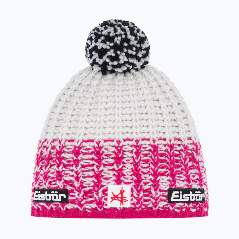 Czapka zimowa Eisbar Refocus Pompon SA pink/ombre