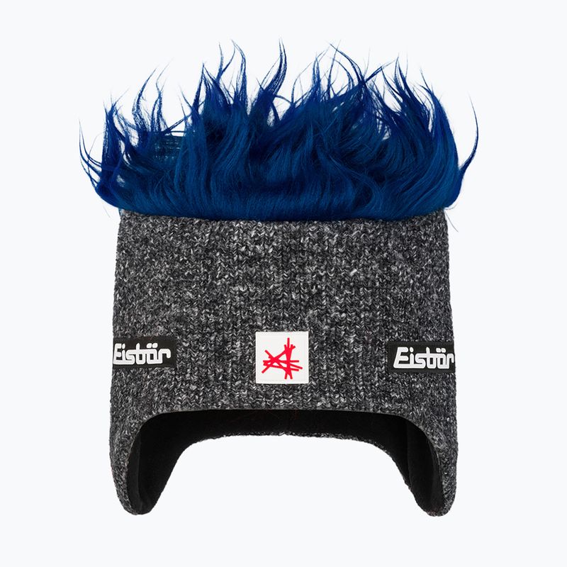 Czapka zimowa dziecięca Eisbar Penny SA grafit/blue