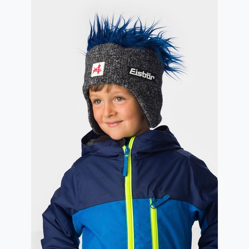 Czapka zimowa dziecięca Eisbar Penny SA grafit/blue 4