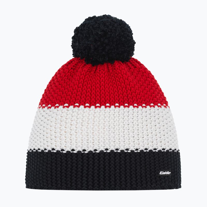 Czapka zimowa Eisbar Star Pompon black/white/ketchup