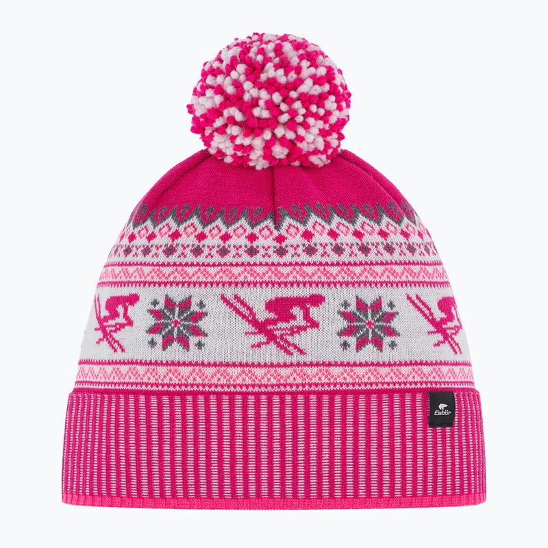 Czapka zimowa Eisbar Retroski Pompon pitti pink