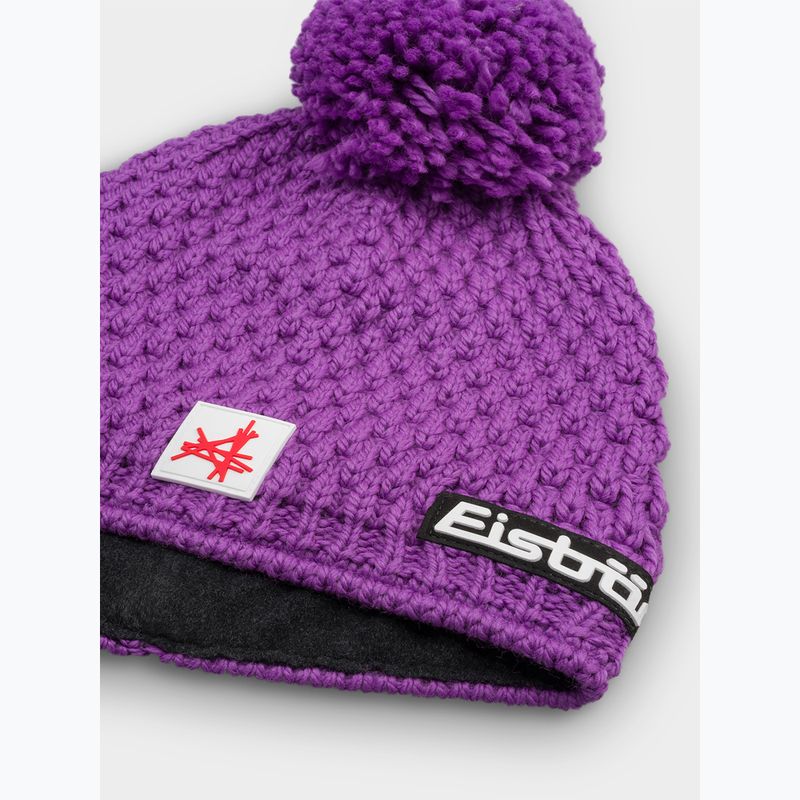 Czapka zimowa Eisbar Trail Pompon SA purple 2