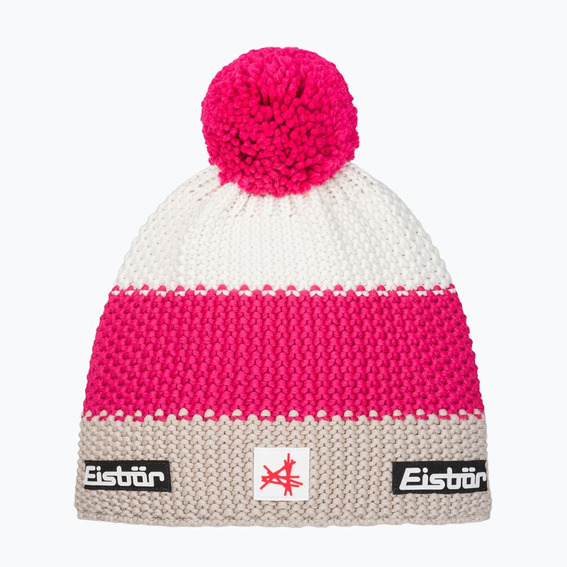 Czapka zimowa Eisbar Star Pompon SA pink