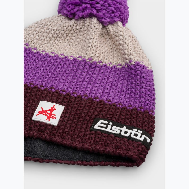 Czapka zimowa Eisbar Star Pompon SA lilac/purple 2