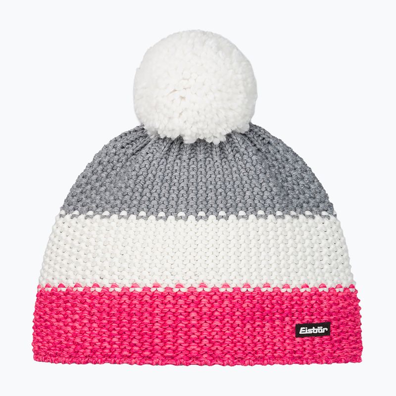 Czapka zimowa dziecięca Eisbar Star Pompon pink