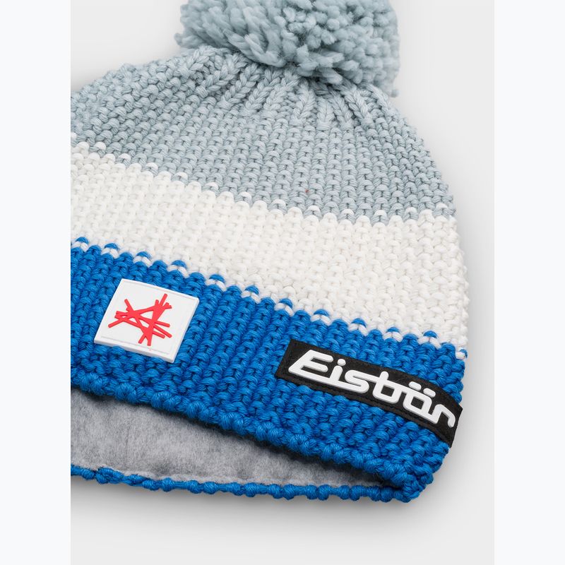 Czapka zimowa dziecięca Eisbar Stan Pompon SA blue/cobalt 2