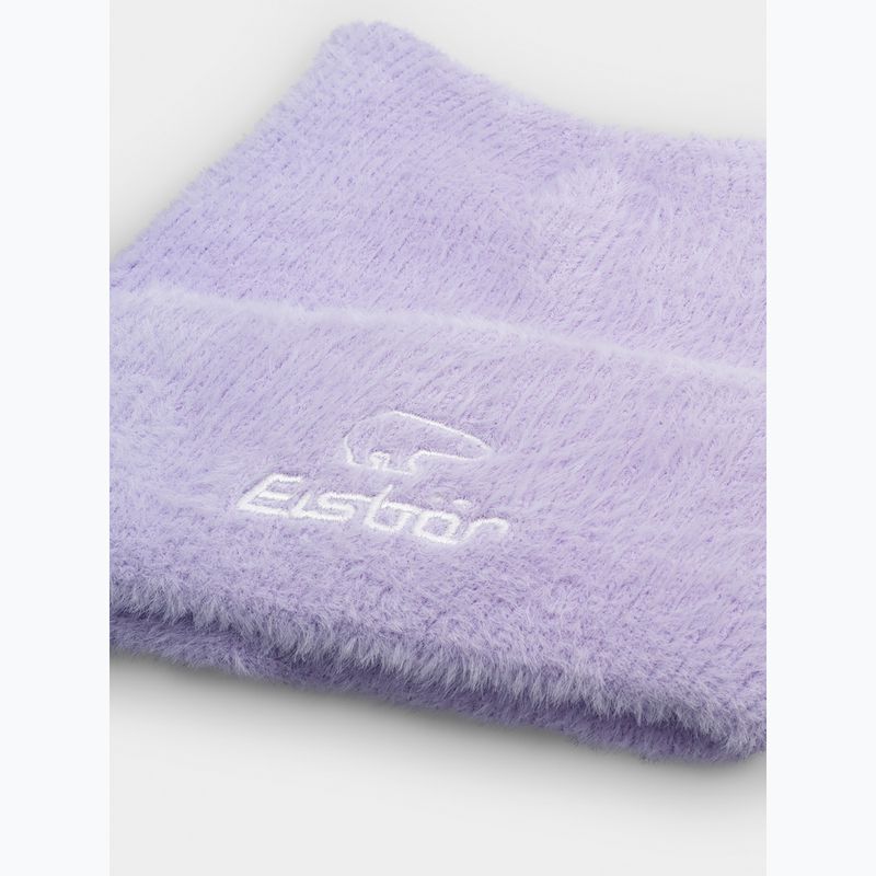 Czapka zimowa dziecięca Eisbar Ariata lilac/lavender 2