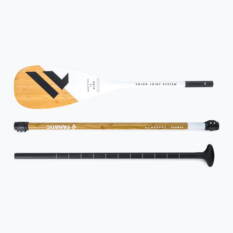 Wiosło SUP 3-częściowe Fanatic Bamboo Carbon 50 Adjustable  5
