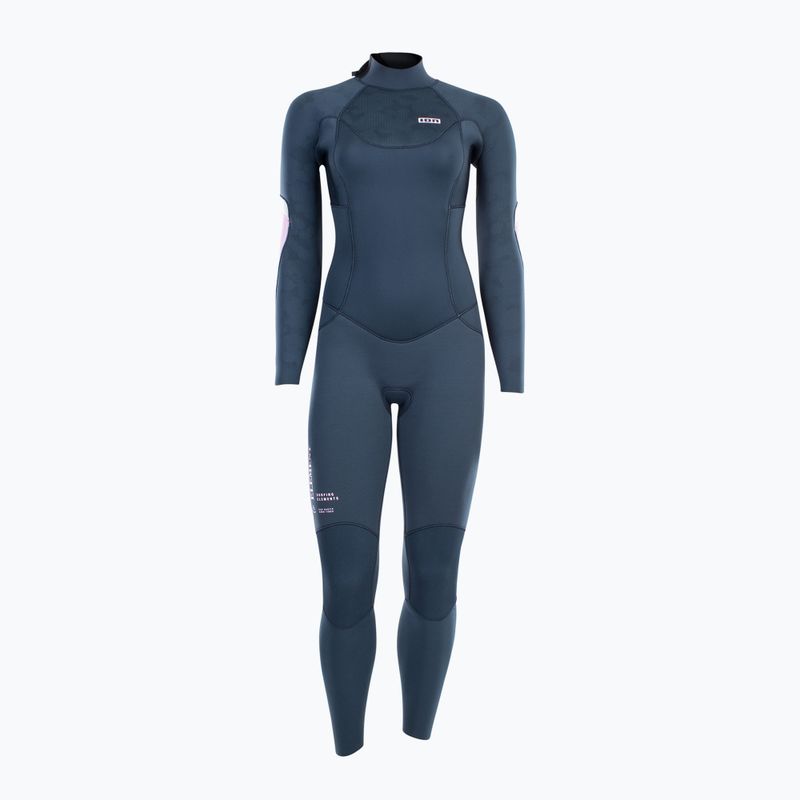 Pianka do pływania damska ION Element 5/4 mm Back Zip dark blue 3