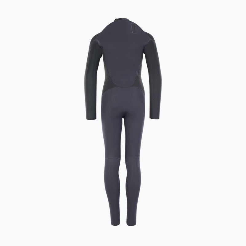Pianka surfingowa dziecięca ION Capture 4/3 Back Zip Jr steel blue/red 4