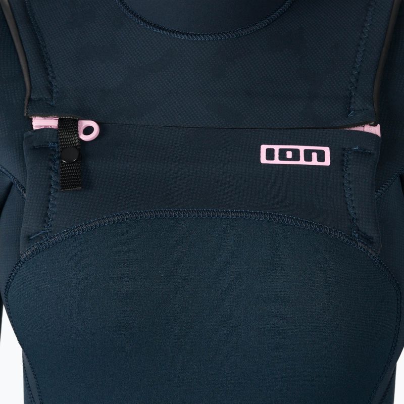 Pianka do pływania damska ION Element 5/4 mm Front Zip dark blue 5