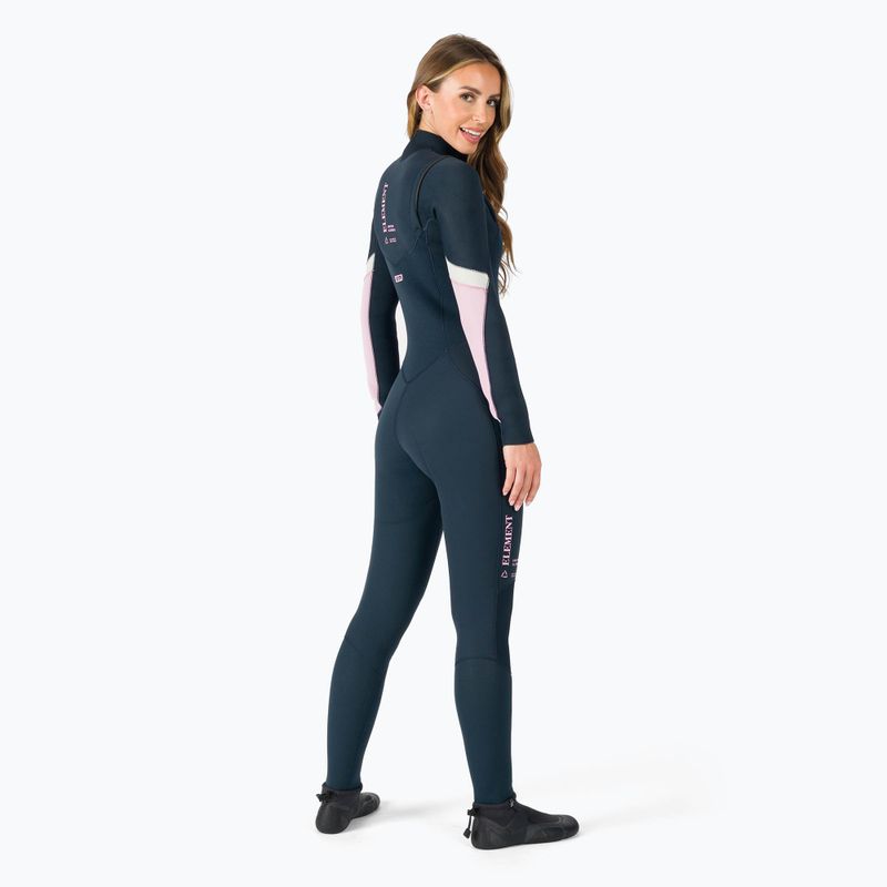 Pianka do pływania damska ION Element 4/3 mm Front Zip dark blue 2