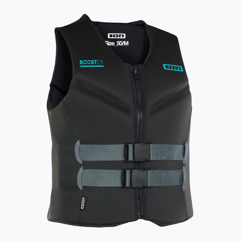 Kamizelka asekuracyjna ION Booster 50N Front Zip 2022 black