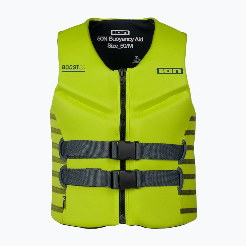 Kamizelka asekuracyjna ION Booster 50N Front Zip 2022 lime