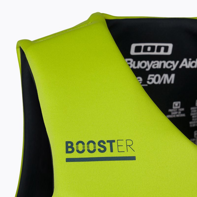 Kamizelka asekuracyjna ION Booster 50N Front Zip 2022 lime 3