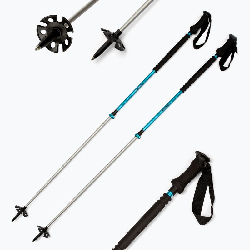 Kije skiturowe Komperdell Thermo Ascent TI 2 niebieskie 1842384-10 7