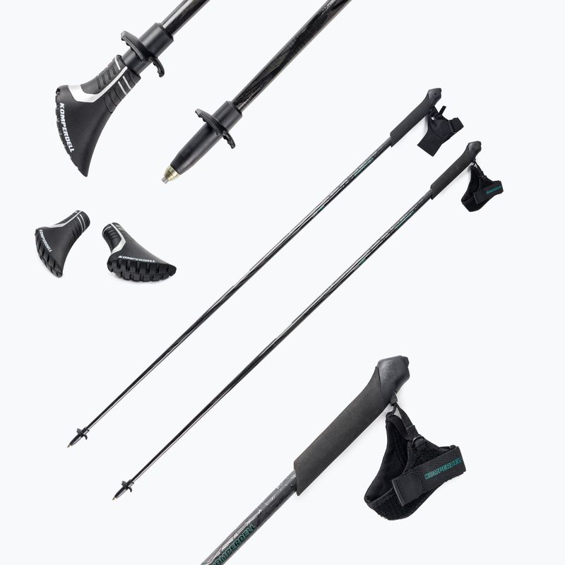 Kije nordic walking Komperdell Poniente Carbon Pure 1482334-10 5