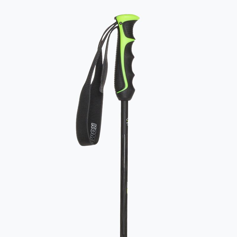 Kije narciarskie Komperdell Booster Speed Carbon Series black/yellow 2