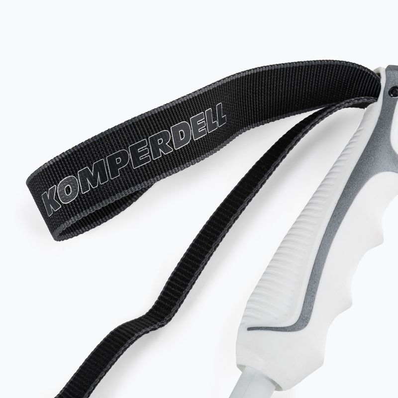 Kije narciarskie Komperdell Booster Speed Carbon Series white/silver 5