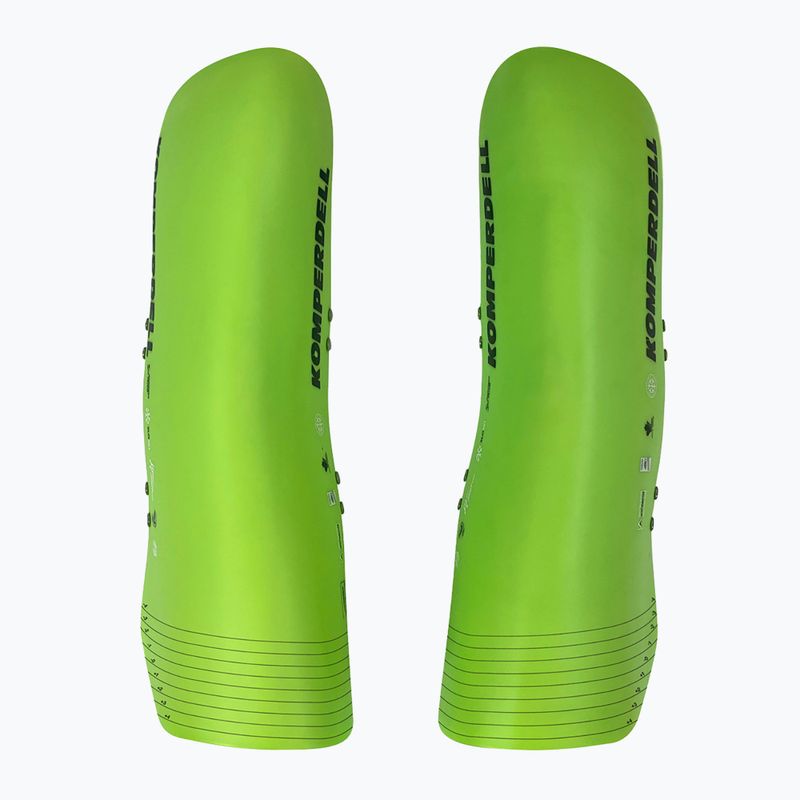 Ochraniacze na golenie dziecięce Komperdell Shinguards Profi World Cup Jr green 2
