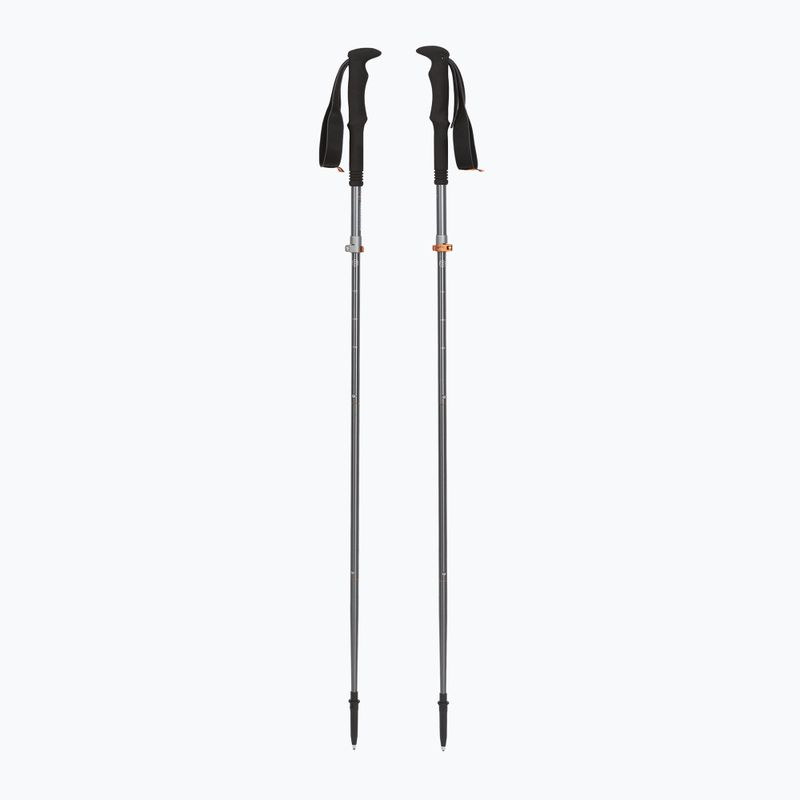Kije trekkingowe Komperdell FX Lite Ti Vario Compact silver/orange