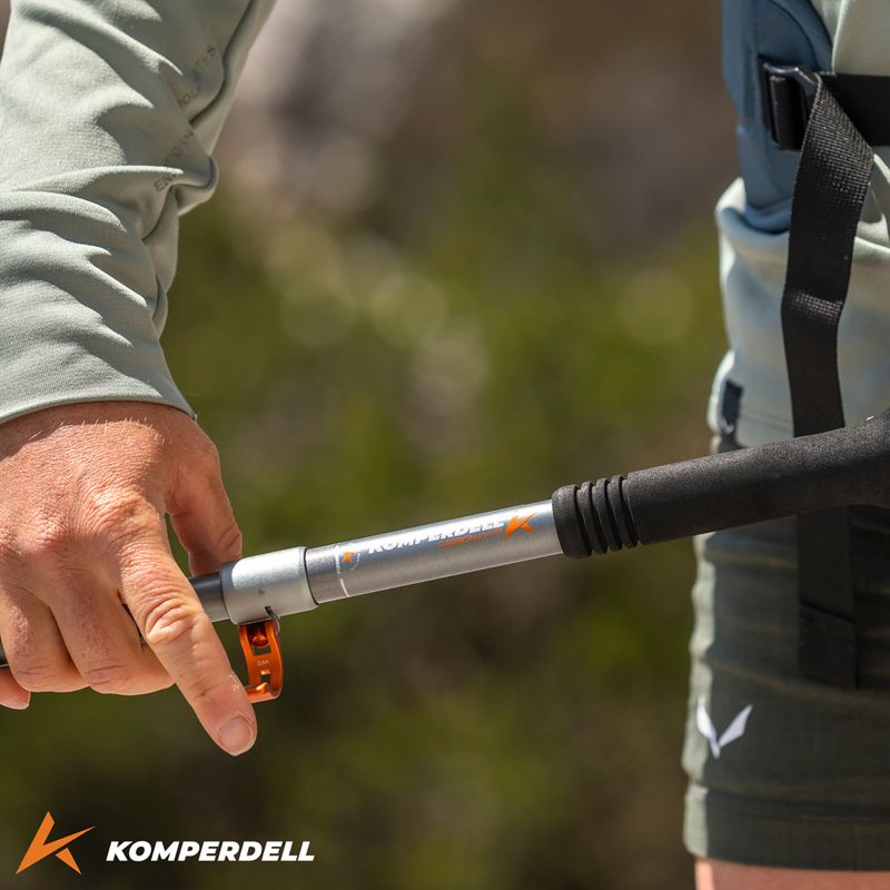 Kije trekkingowe Komperdell FX Lite Ti Vario Compact silver/orange 4