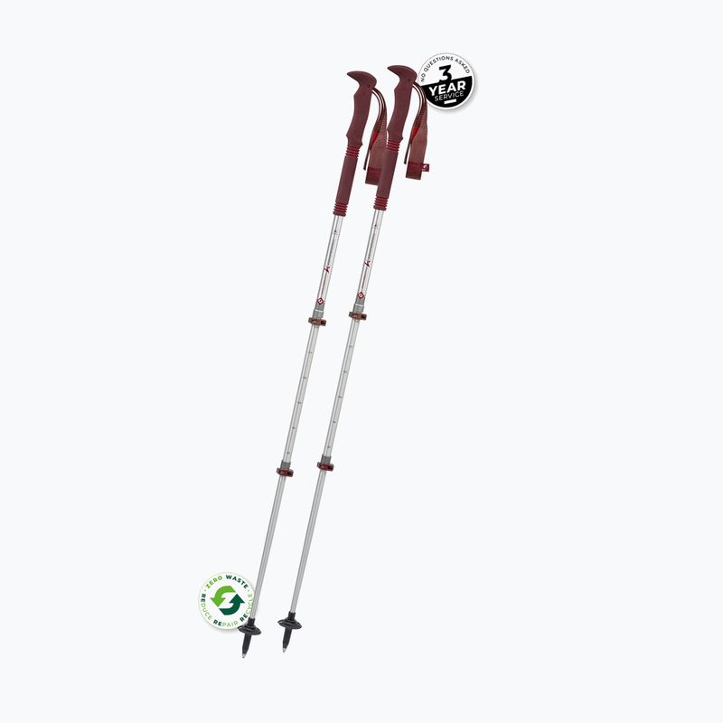 Kije trekkingowe Komperdell Explorer Zero Compact malbec
