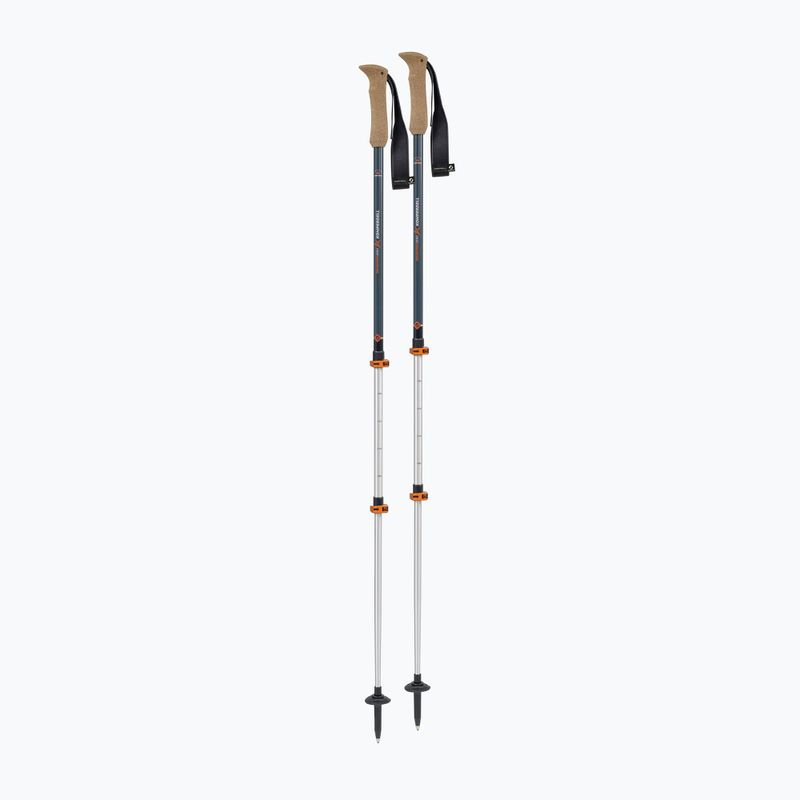 Kije trekkingowe Komperdell Ridgehiker Zero dark sphhire