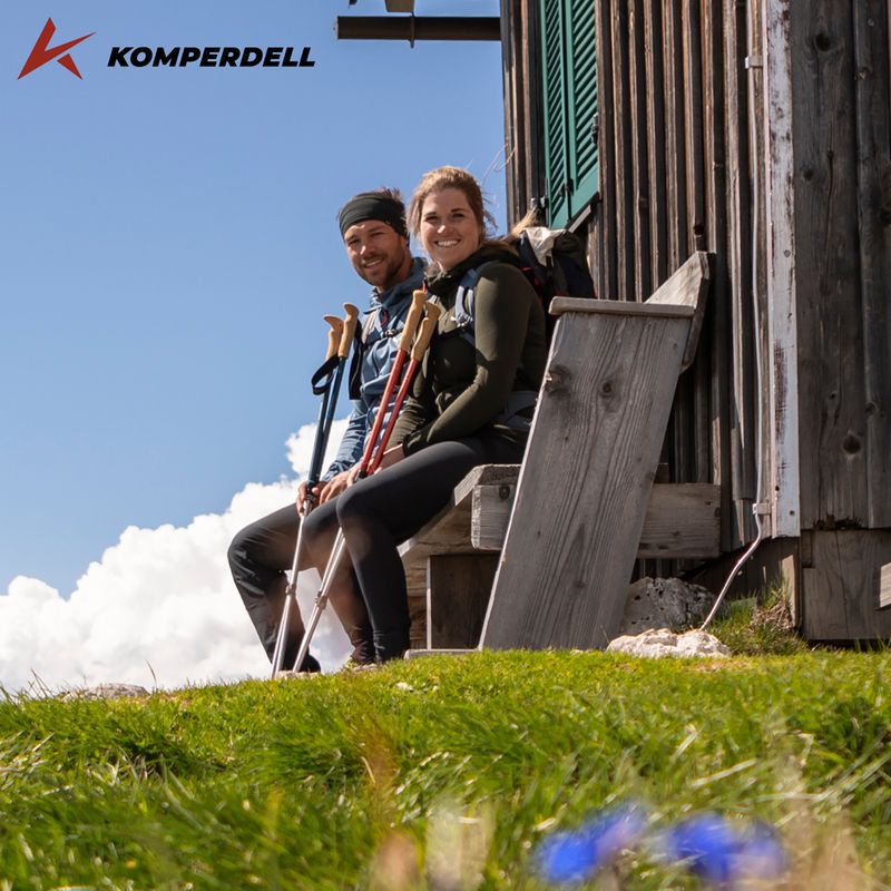 Kije trekkingowe Komperdell Trailmaster Zero forrest green 10