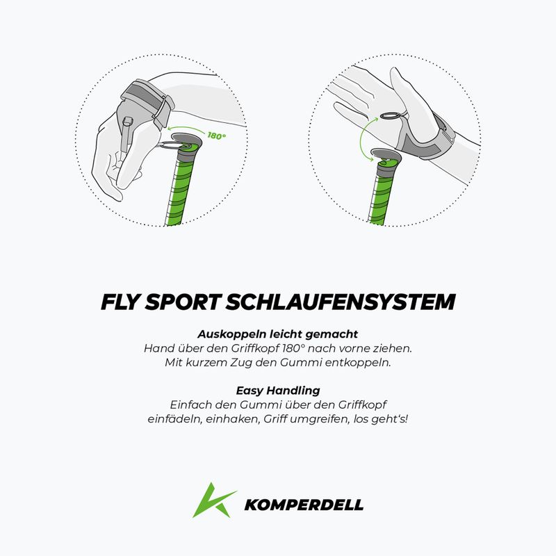 Kije biegowe Komperdell FXP Composite Trail green 3