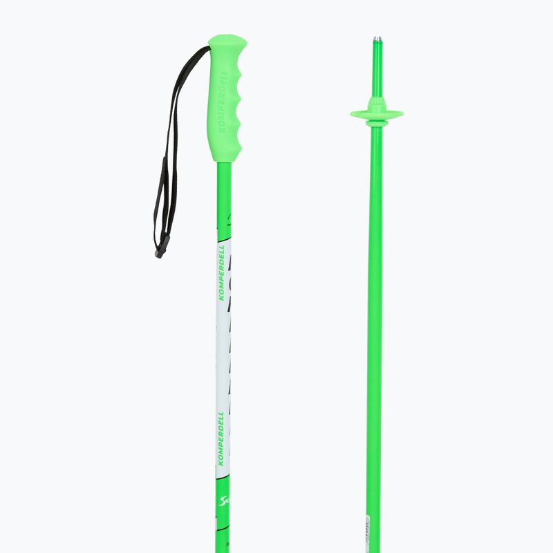 Kije narciarskie dziecięce Komperdell Champ Jr green 3