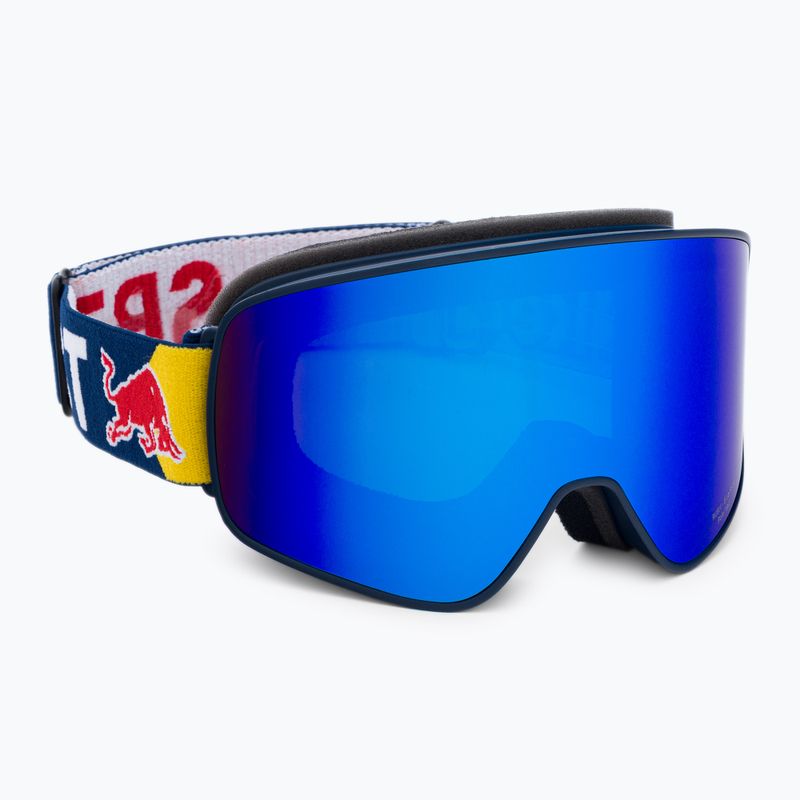 Gogle narciarskie Red Bull SPECT Rush Polarised matt blue/blue/brown blue mirror/blue snow
