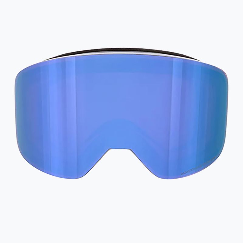 Gogle narciarskie Red Bull SPECT Magnetron Slick shiny silver/white/red blue mirror/dusk blue snow 6