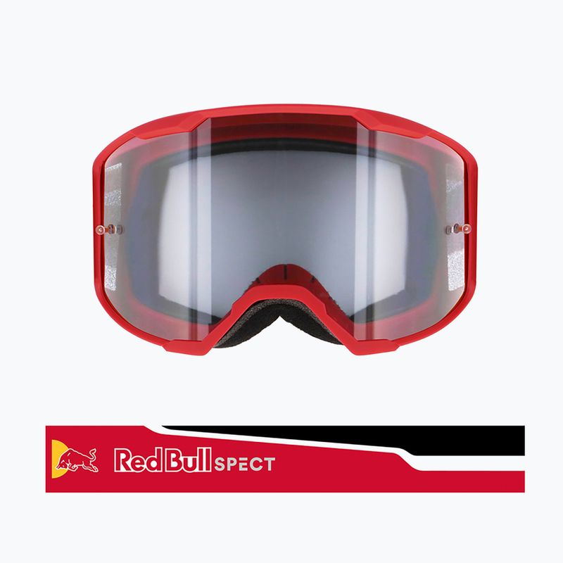 Gogle rowerowe Red Bull SPECT Strive shiny red/red/black/clear 7