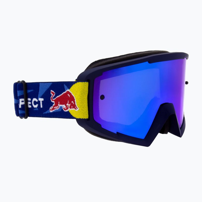 Gogle rowerowe Red Bull SPECT Whip matt blue/smoke/blue mirror 3